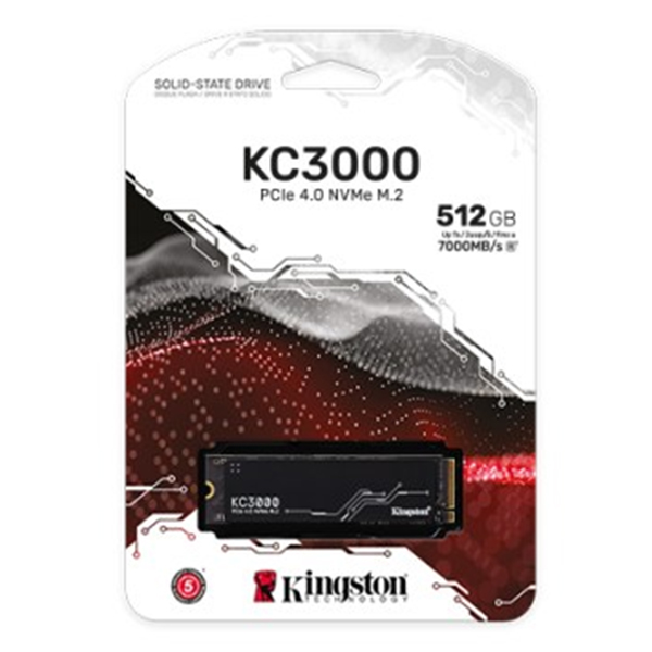 Kingston KC3000 PCIe 4.0 NVMe M.2 Internal SSD | High-Performance Storage SKC3000